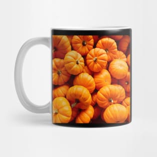 Orange fall harvest Halloween pumpkin pattern Mug